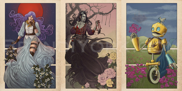 Critical Role - Bells Hells With Matthew Mercer 9 Piece Print Set