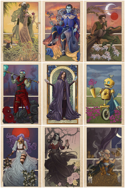 Critical Role - Bells Hells With Matthew Mercer 9 Piece Print Set