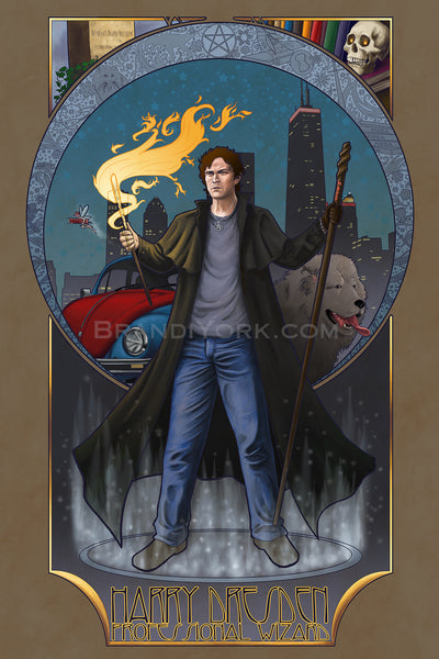 Dresden Files - Conjure By It At Your Own Risk - Print