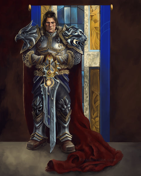 World of Warcraft - Varian - Print