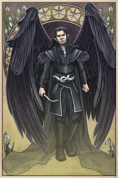 Critical Role - And I Walk Away - Vax’ildan Print