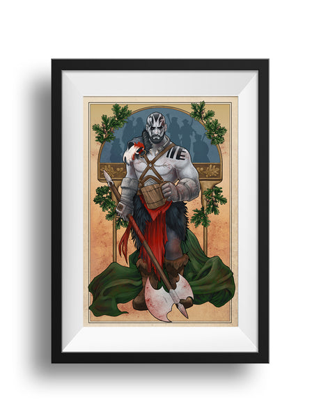 Critical Role - My Strength is in My Friends - Grog Strongjaw Print