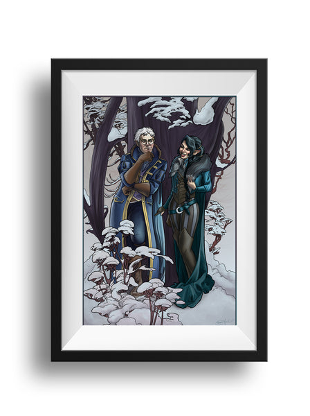 Critical Role - Snowy Flirt - Print