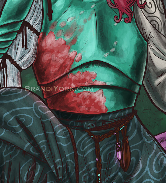 Critical Role - Tea and Tranquility - Caduceus Clay Print