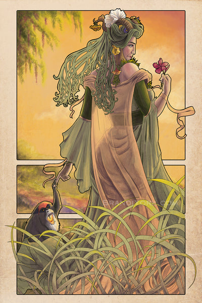 Critical Role - Out of the Feywild - Fearne Calloway Print