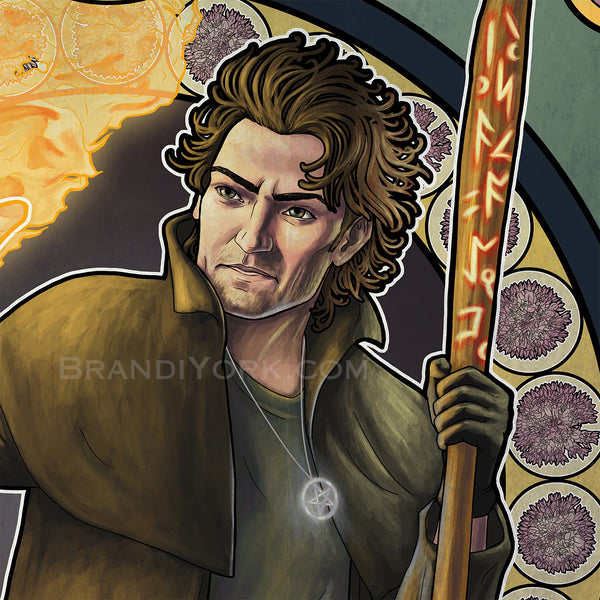 Dresden Files - The Fool featuring Harry Dresden - Print
