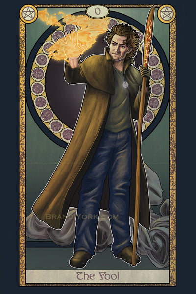 Dresden Files Tarot 20"x30" Print