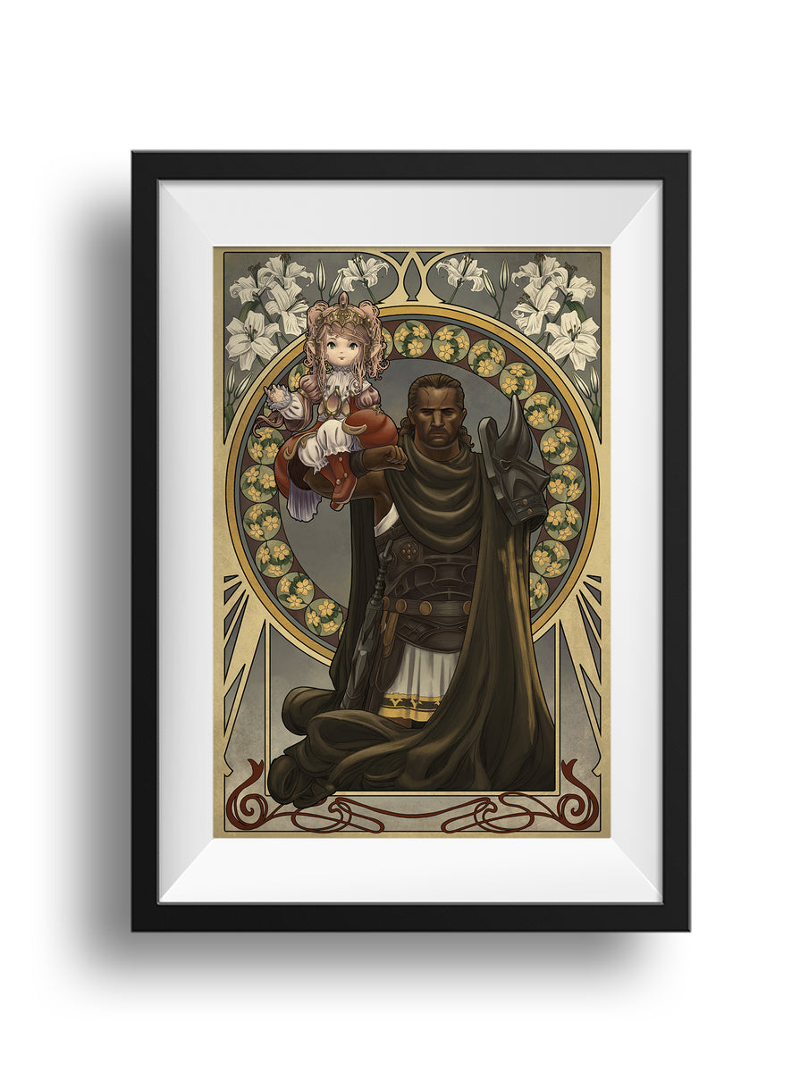 新品 ファイナルファンタジーXIV × nana-nana バッグ FF14 ffxiv_hergraceandthebull_mock_