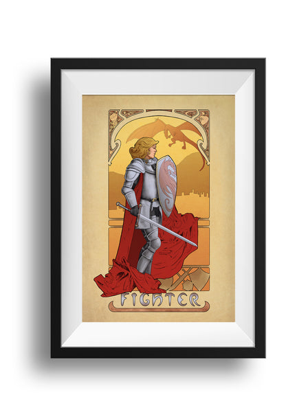 La Combattante - The Fighter - Print