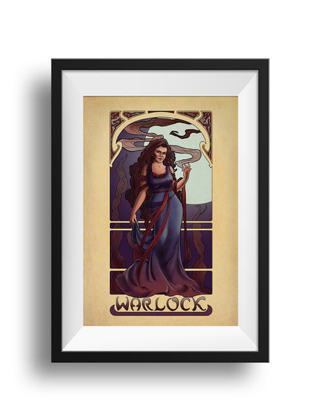 La Démoniste - The Warlock - Print