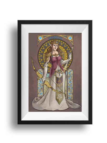 Legend of Zelda - Wisdom - Princess Zelda Print