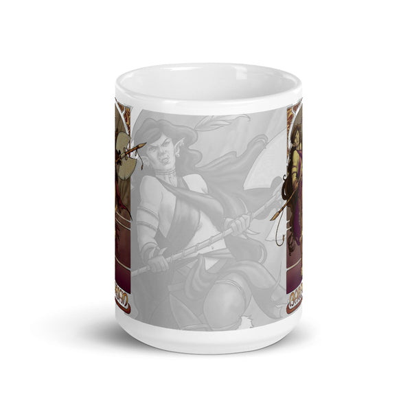 La Barbare - The Barbarian White Mug