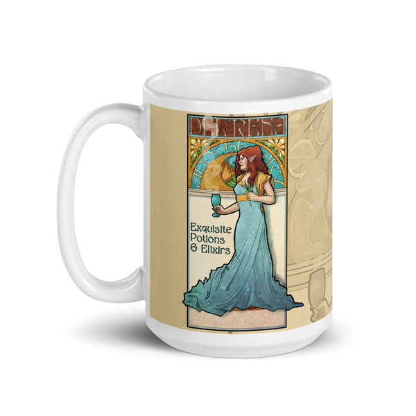 Del'Rena Apothecary Cream Mug