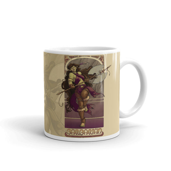 La Barbare - The Barbarian Cream Mug