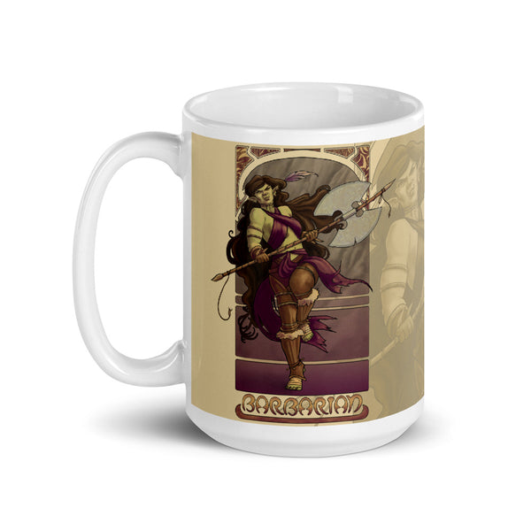 La Barbare - The Barbarian Cream Mug