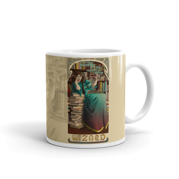La Magicien - The Wizard Cream Mug