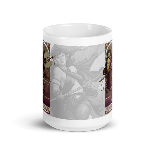 La Barbare - The Barbarian White Mug