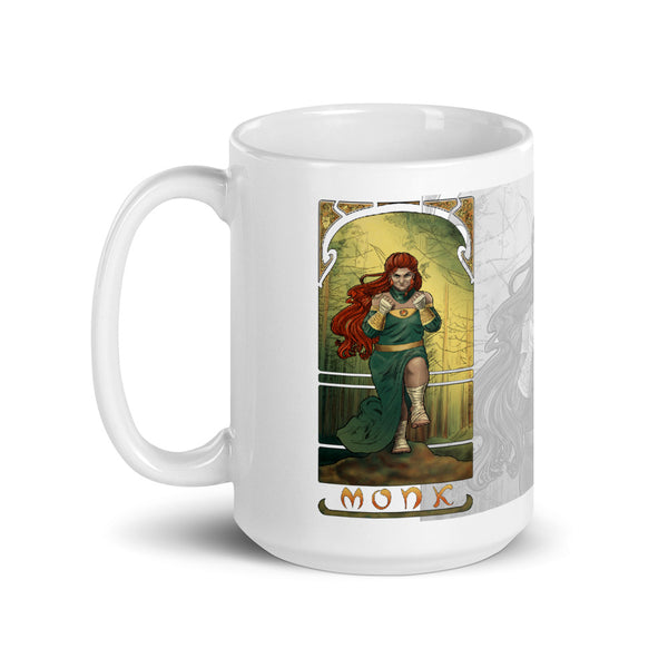La Moine - The Monk White Mug