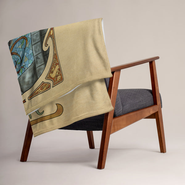La Clerc - The Cleric Throw Blanket