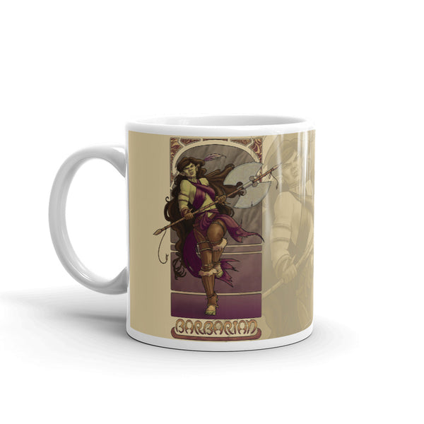 La Barbare - The Barbarian Cream Mug