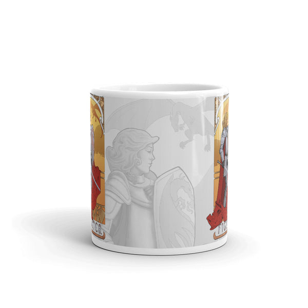 La Combattante - The Fighter White Mug