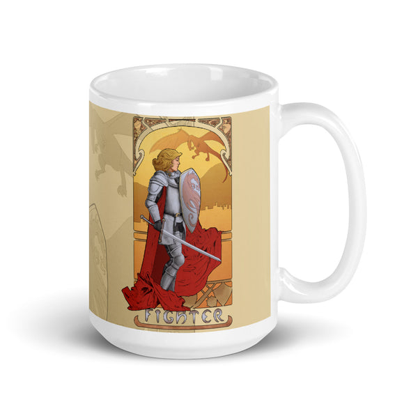 La Combattante - The Fighter Cream Mug