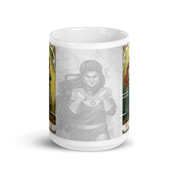 La Moine - The Monk White Mug