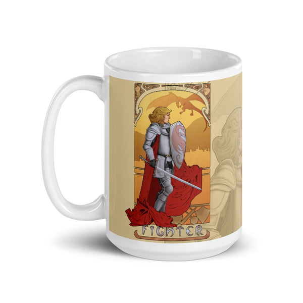 La Combattante - The Fighter Cream Mug