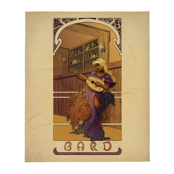 La Barde - The Bard Throw Blanket