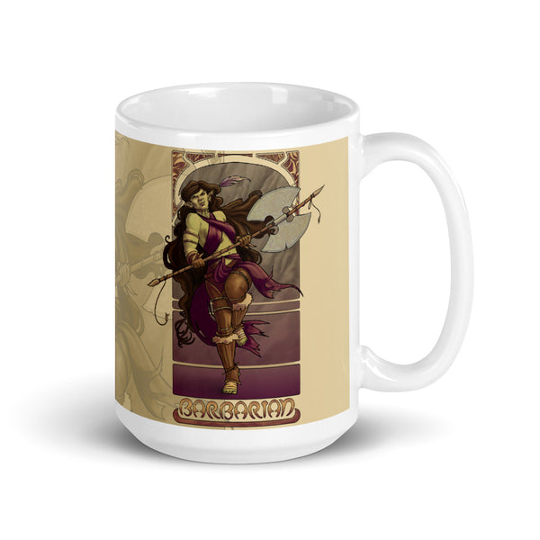 La Barbare - The Barbarian Cream Mug