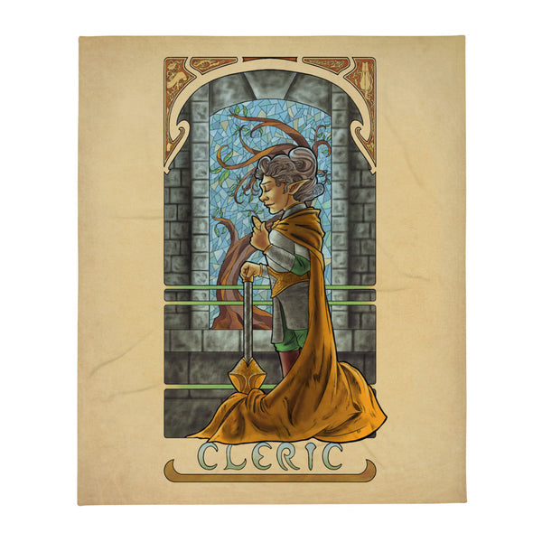 La Clerc - The Cleric Throw Blanket