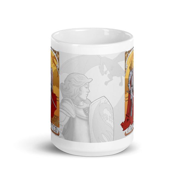 La Combattante - The Fighter White Mug
