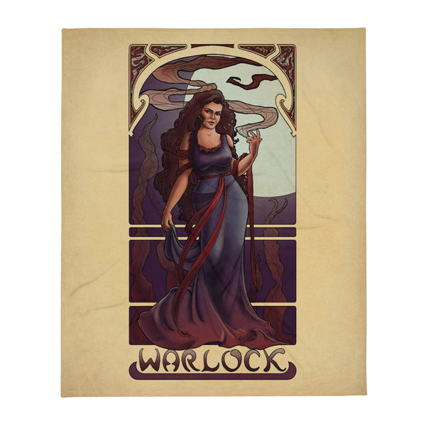 La Démoniste - The Warlock Throw Blanket