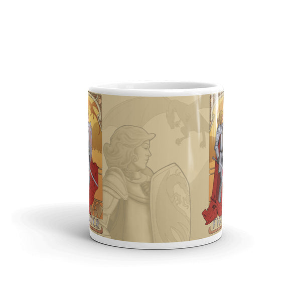 La Combattante - The Fighter Cream Mug