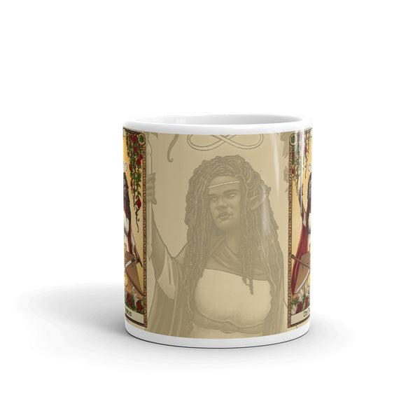 Tabletop Tarot - The Magician Cream Mug