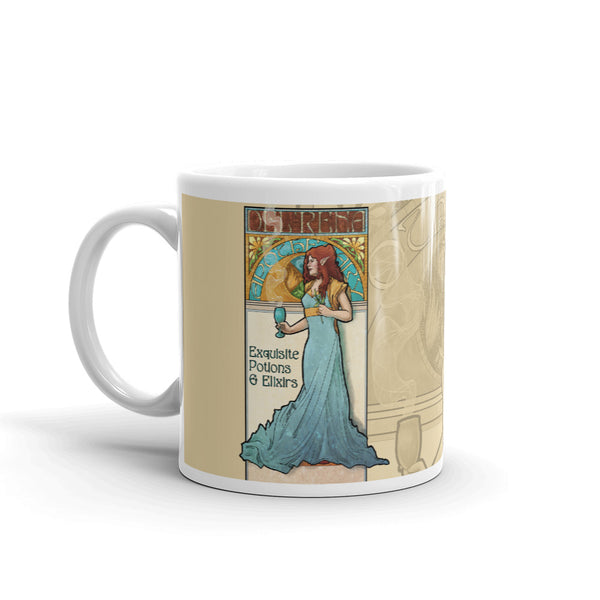 Del'Rena Apothecary Cream Mug