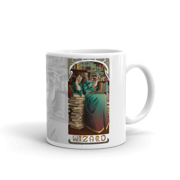 La Magicien - The Wizard White Mug