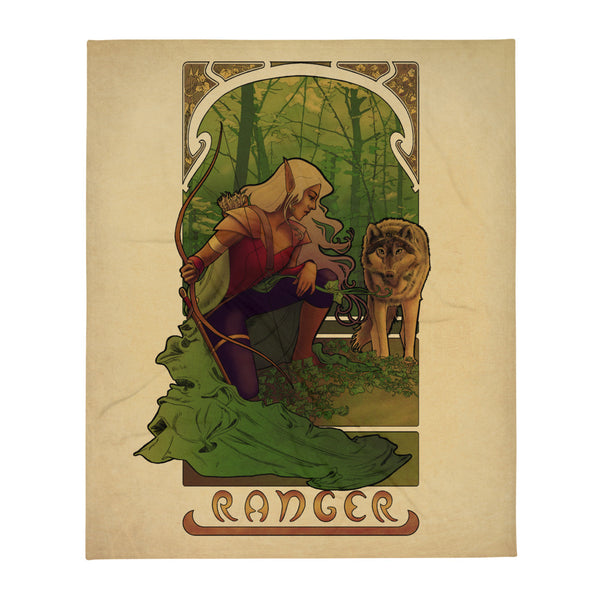 La Rôdeur - The Ranger Throw Blanket