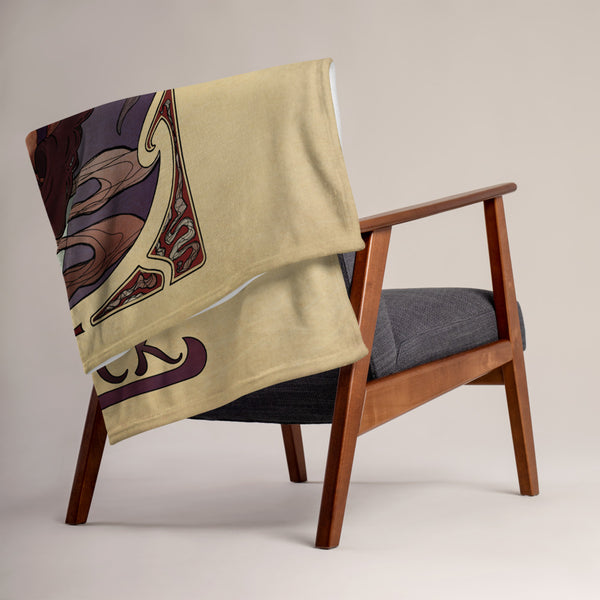 La Démoniste - The Warlock Throw Blanket