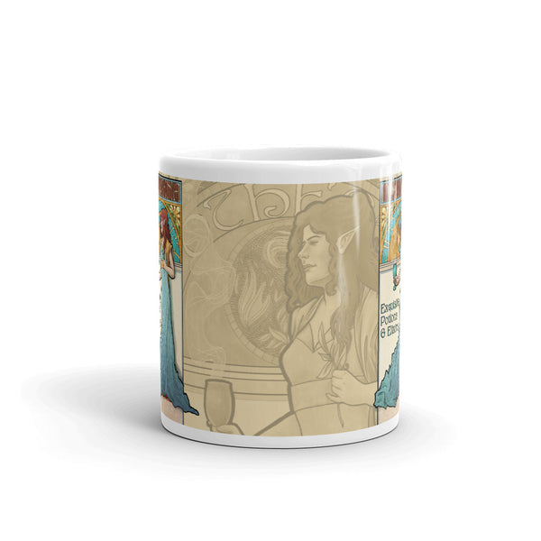 Del'Rena Apothecary Cream Mug