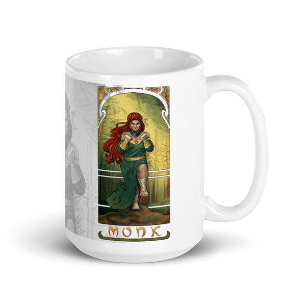 La Moine - The Monk White Mug