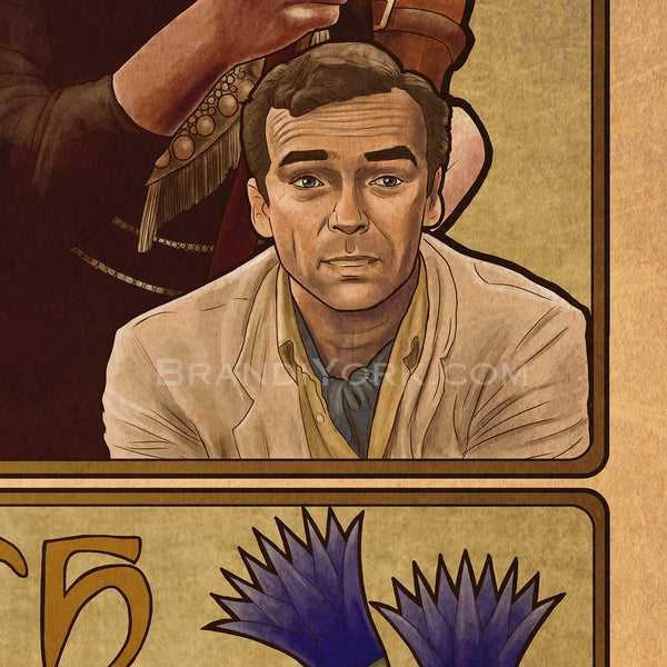Detail shot of Jonathan Carnahan (John Hannah)