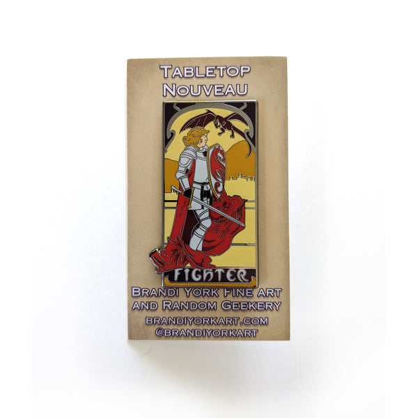 La Combattante - The Fighter Enamel Pin