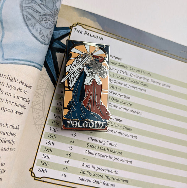 La Paladin - The Paladin Enamel Pin