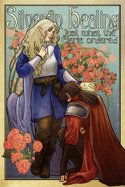 Silverfin Healing - Print