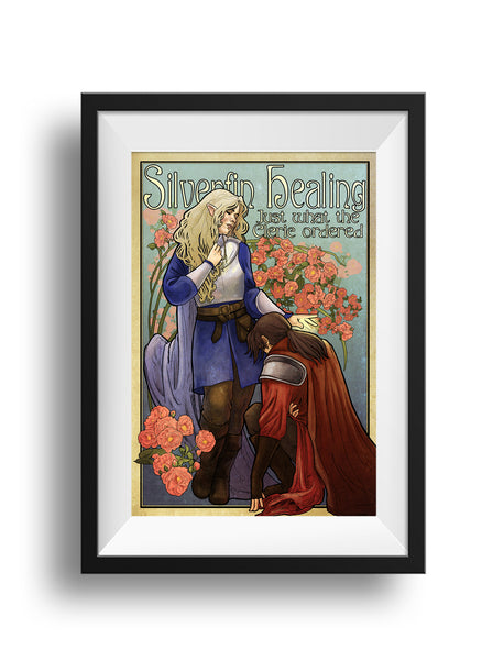 Silverfin Healing - Print