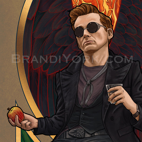 To The World - Good Omens - Print