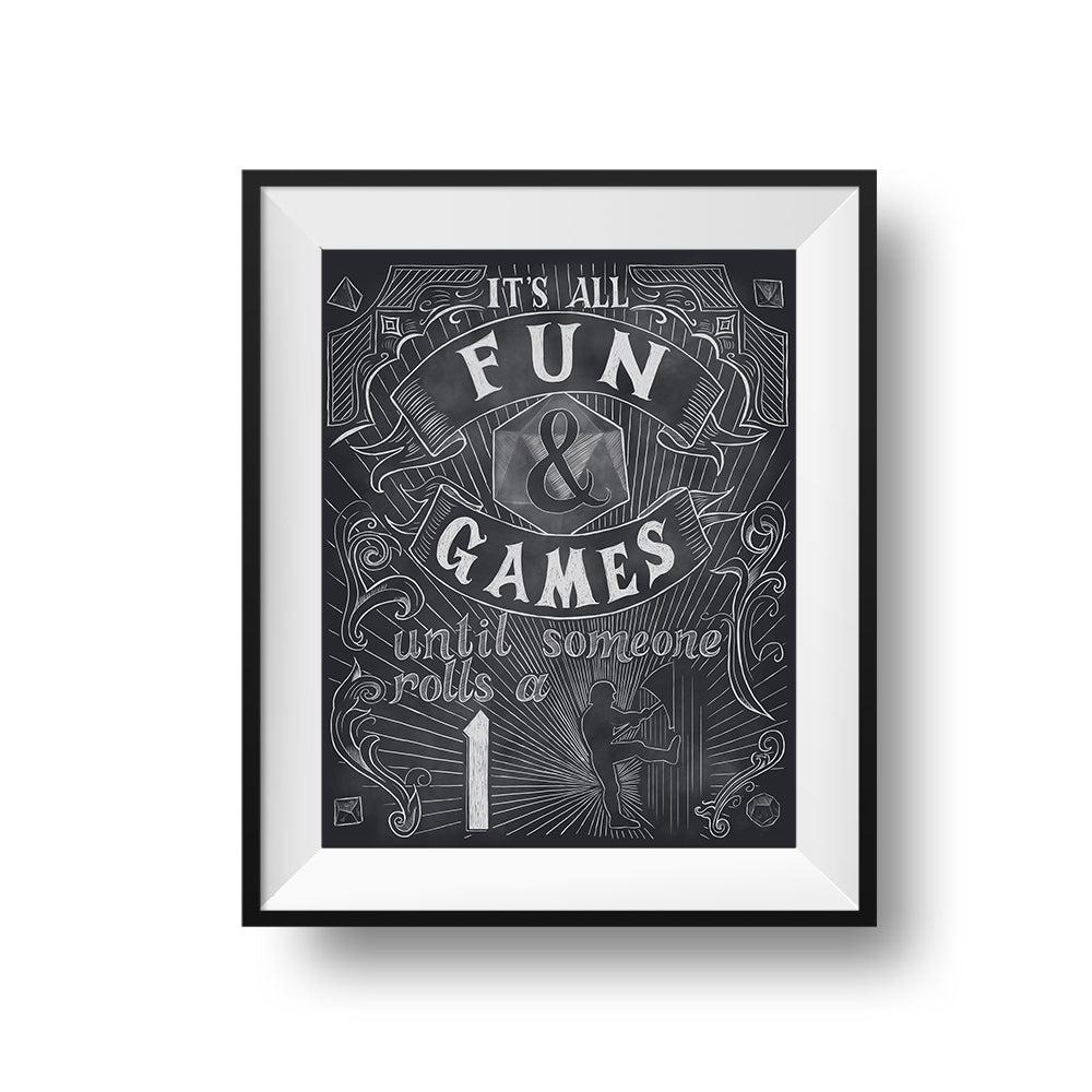Fun and Games - Print