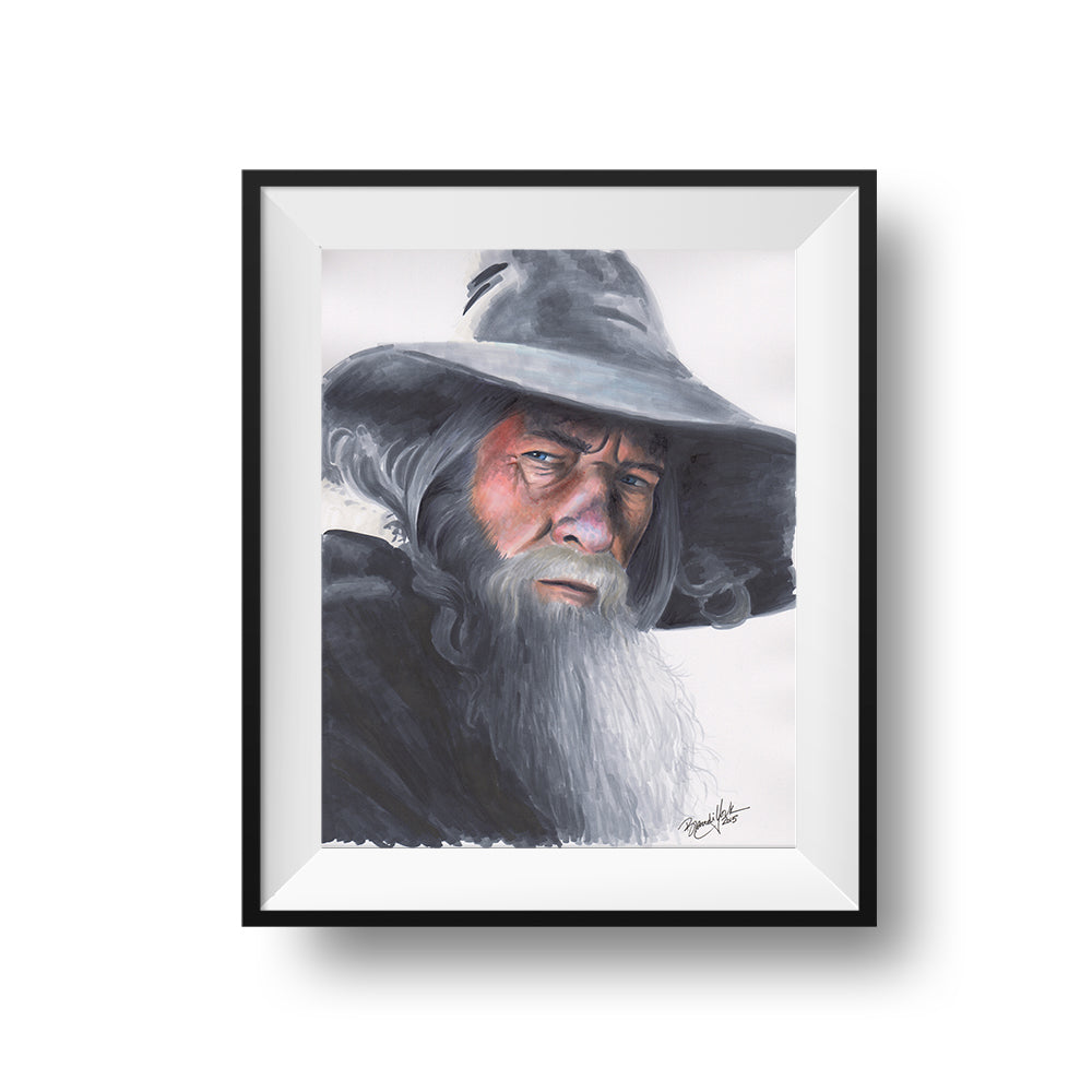 The Gray Wizard - Print