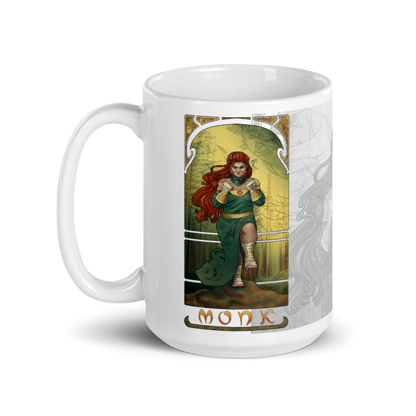 La Moine - The Monk White Mug